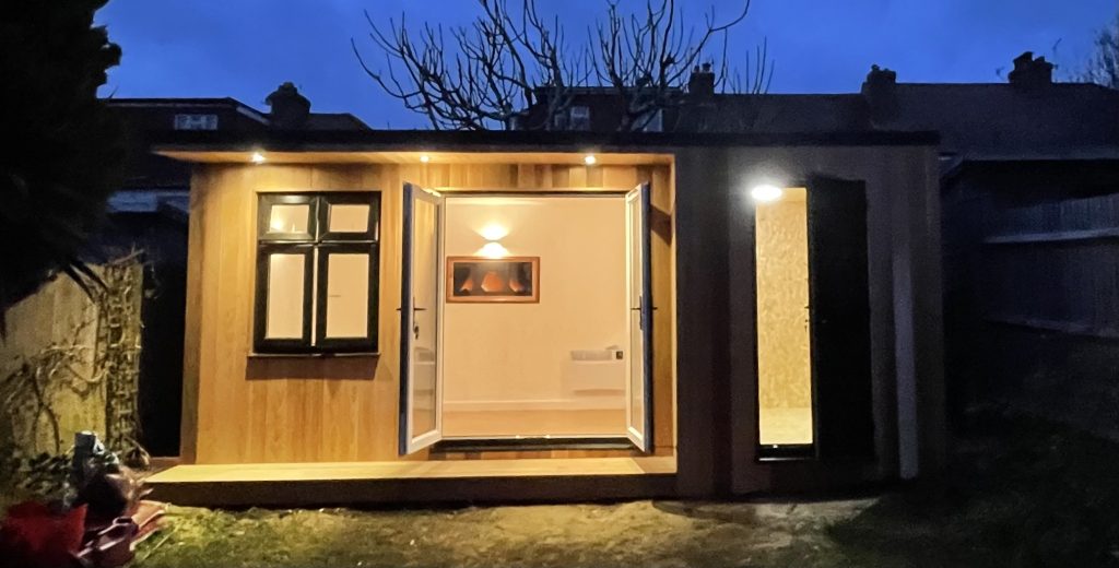 Garden Room with Shed and overhang, Hove, Sussex