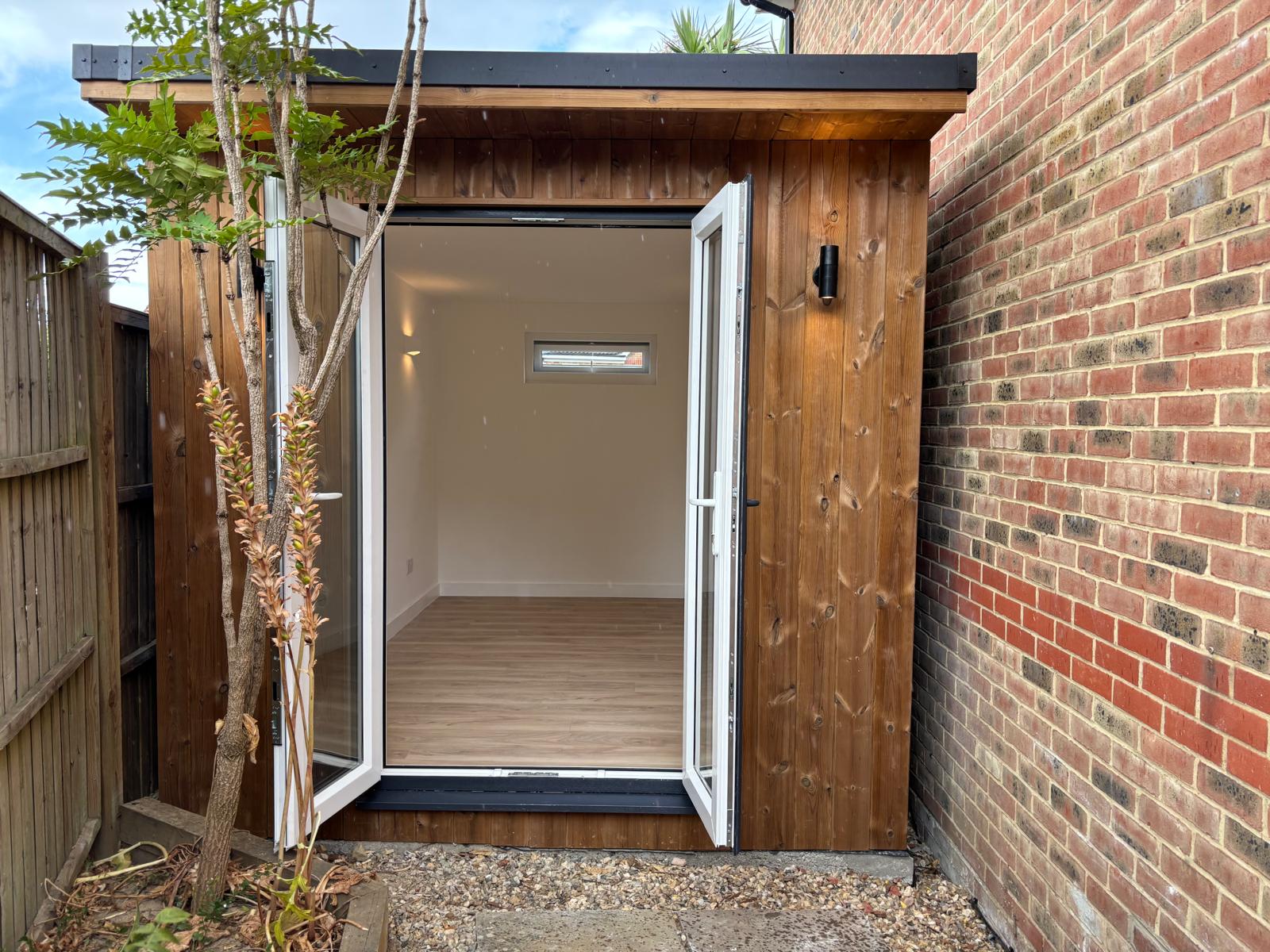 Garden Room open doors