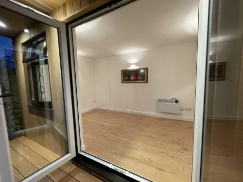 Garden office with storage shed, Hove